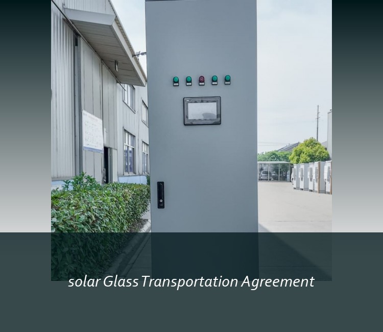 solar Glass Transportation Agreement