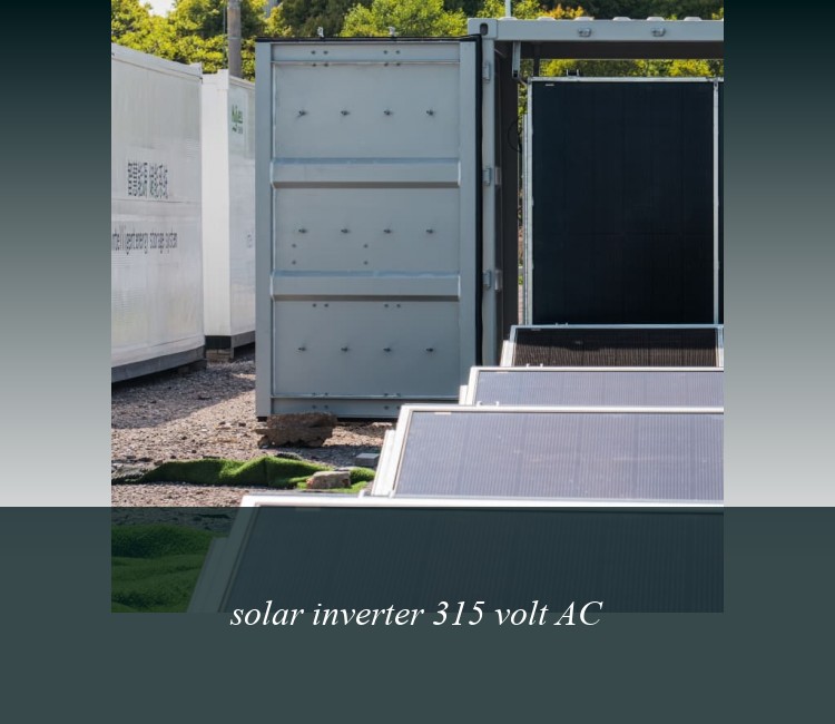 solar inverter 315 volt AC