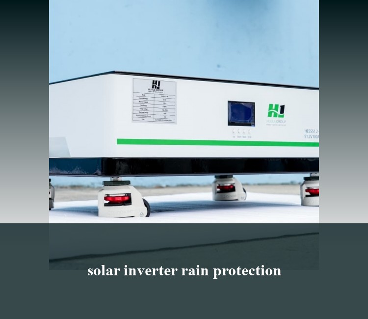 solar inverter rain protection