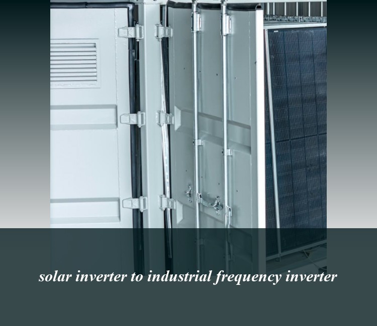 solar inverter to industrial frequency inverter