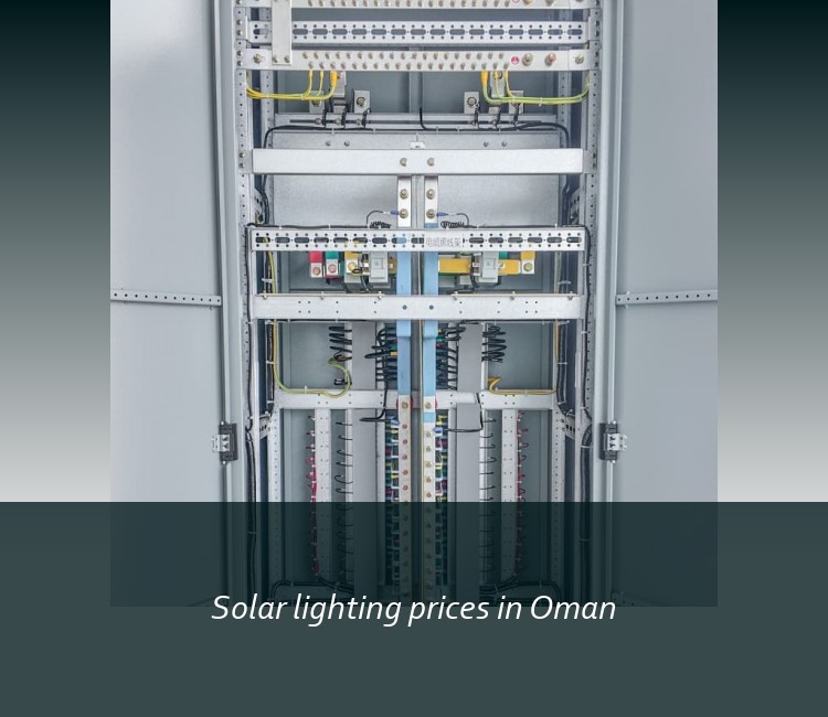 Solar lighting prices in Oman