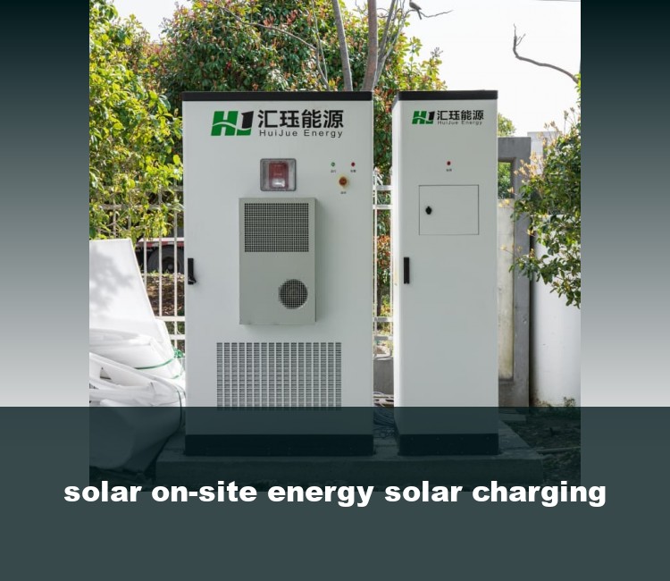 solar on-site energy solar charging