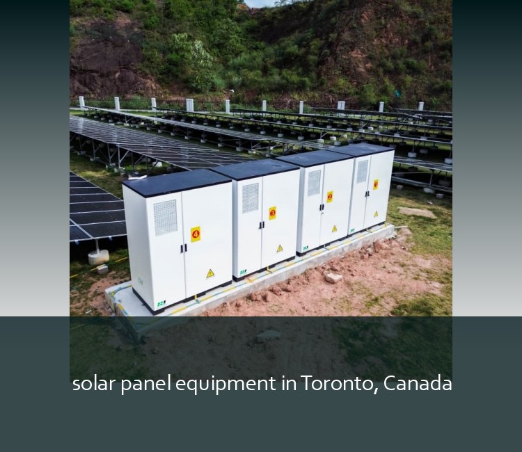solar panel equipment in Toronto, Canada