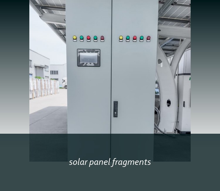 solar panel fragments