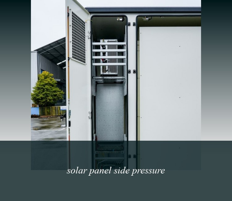 solar panel side pressure
