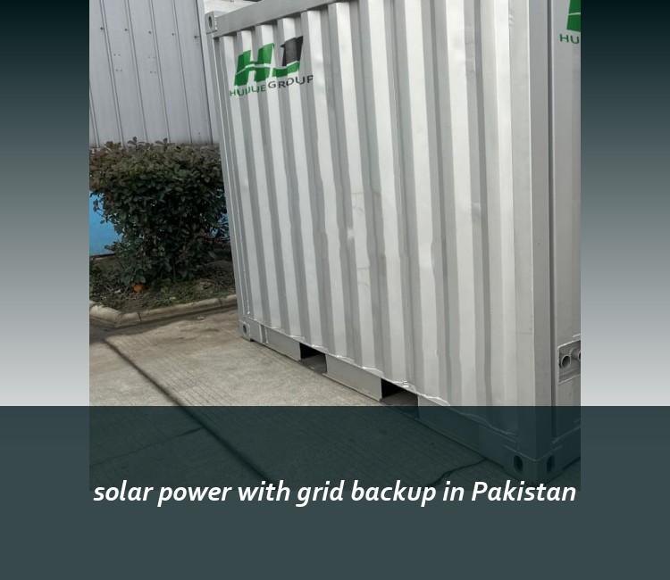 solar power with grid backup in Pakistan