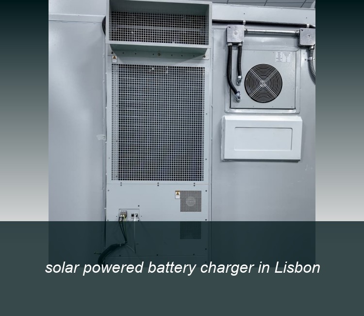 solar powered battery charger in Lisbon