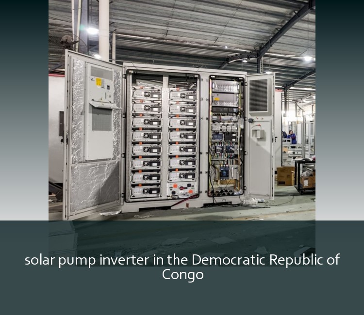 solar pump inverter in the Democratic Republic of Congo