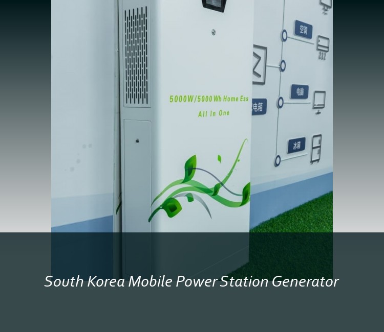 South Korea Mobile Power Station Generator