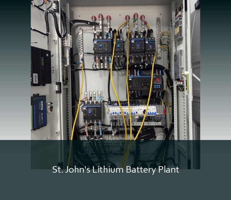 St. John's Lithium Battery Plant