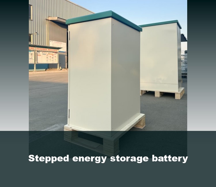 Stepped energy storage battery