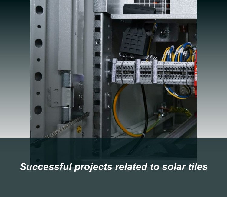 Successful projects related to solar tiles