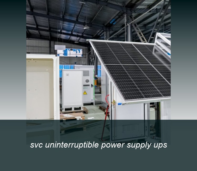 svc uninterruptible power supply ups