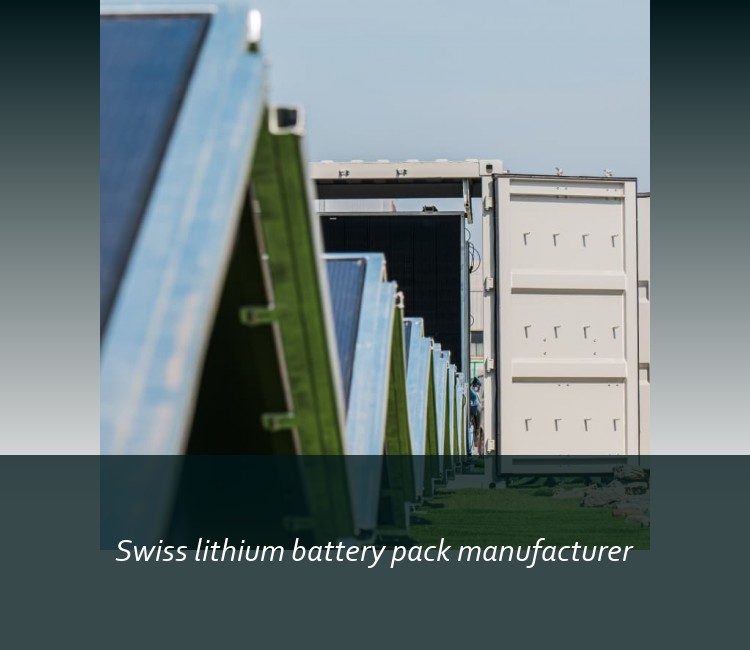 Swiss lithium battery pack manufacturer