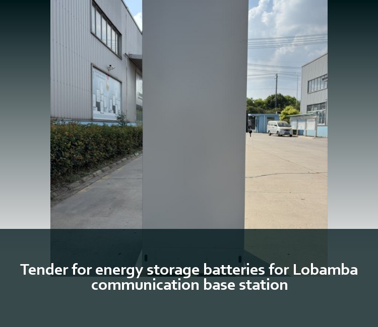 Tender for energy storage batteries for Lobamba communication base station