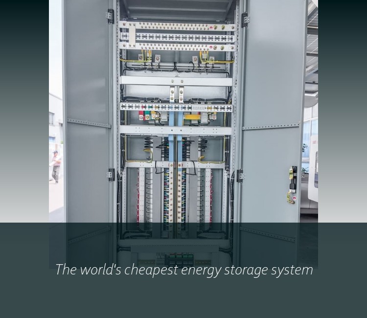 The world's cheapest energy storage system