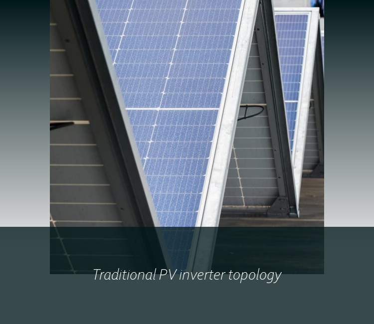 Traditional PV inverter topology