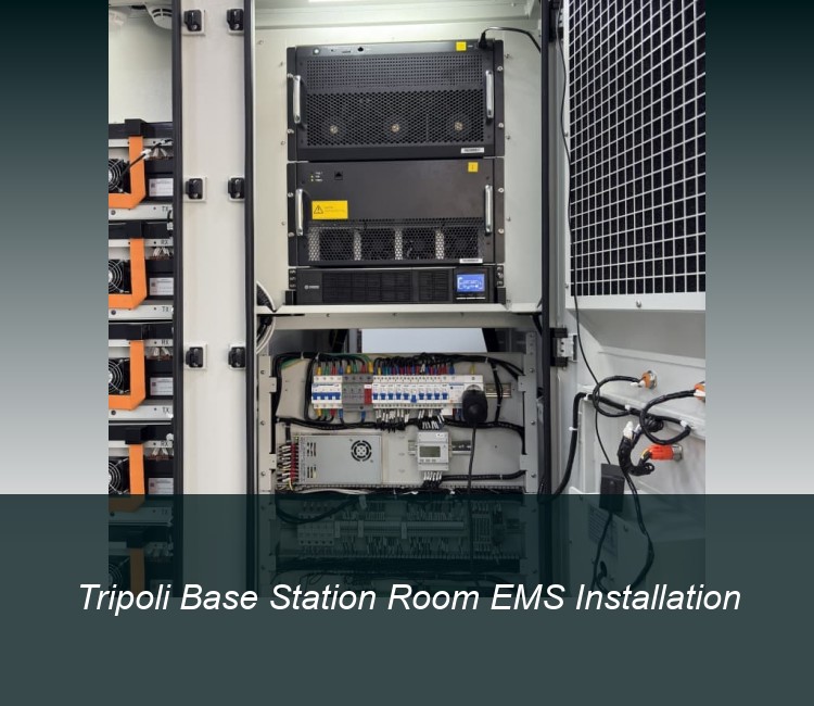 Tripoli Base Station Room EMS Installation