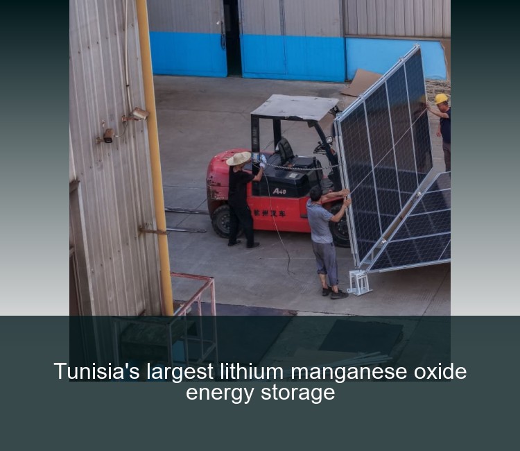 Tunisia's largest lithium manganese oxide energy storage