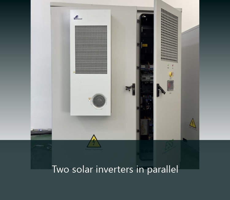 Two solar inverters in parallel