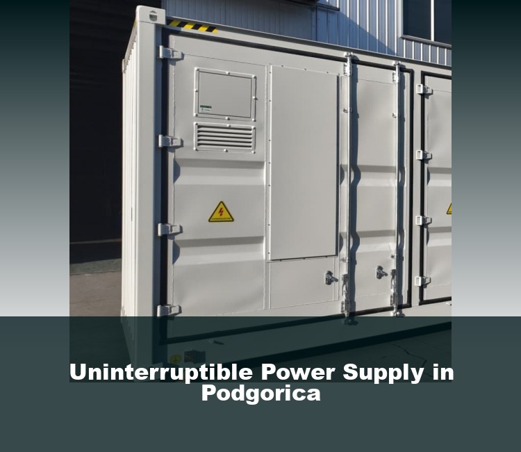 Uninterruptible Power Supply in Podgorica