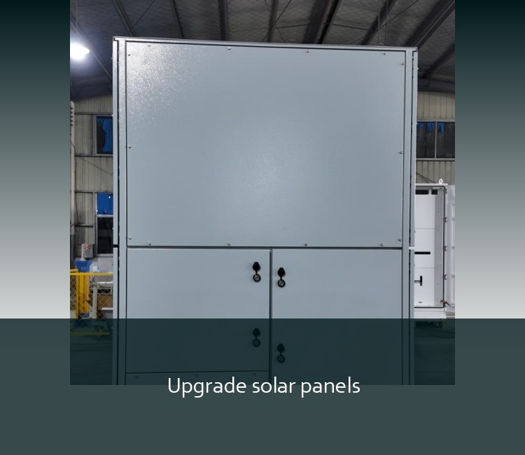 Upgrade solar panels