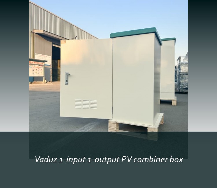 Vaduz 1-input 1-output PV combiner box