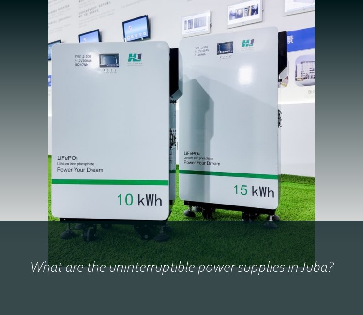What are the uninterruptible power supplies in Juba?