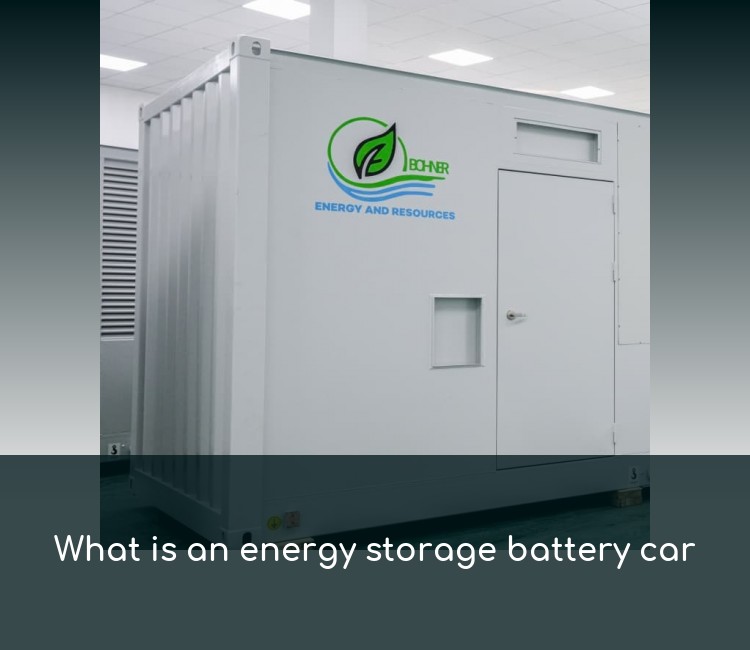 What is an energy storage battery car