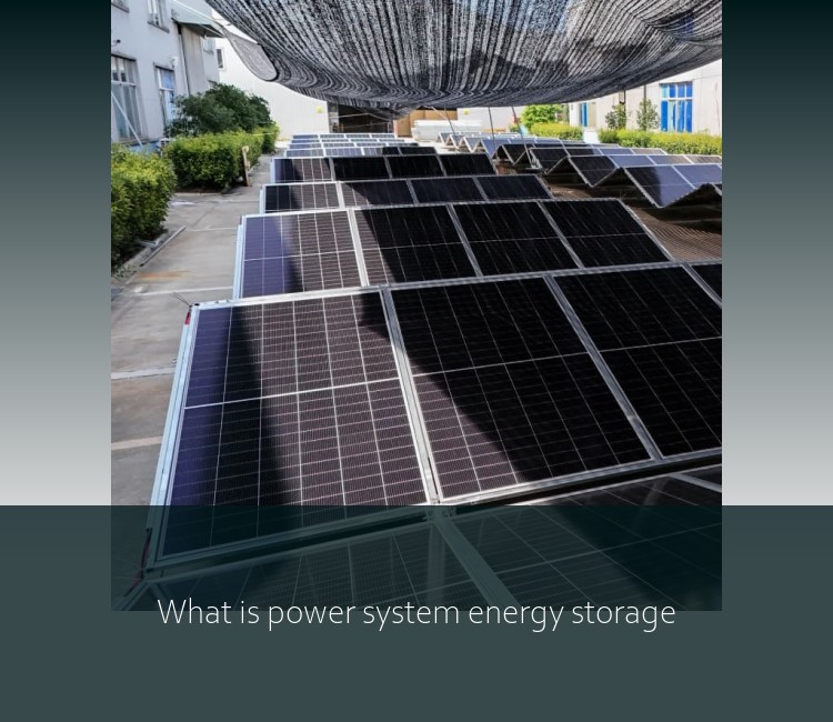 What is power system energy storage