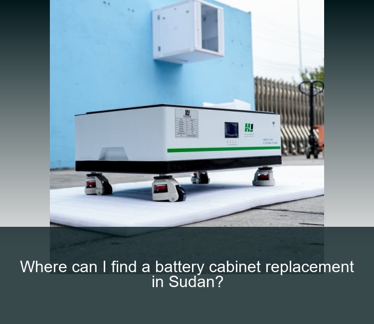 Where can I find a battery cabinet replacement in Sudan?