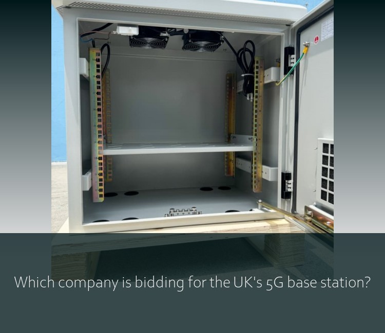 Which company is bidding for the UK's 5G base station?