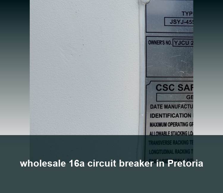 wholesale 16a circuit breaker in Pretoria