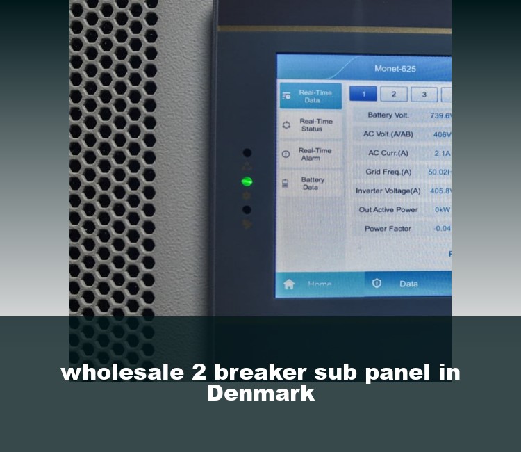 wholesale 2 breaker sub panel in Denmark