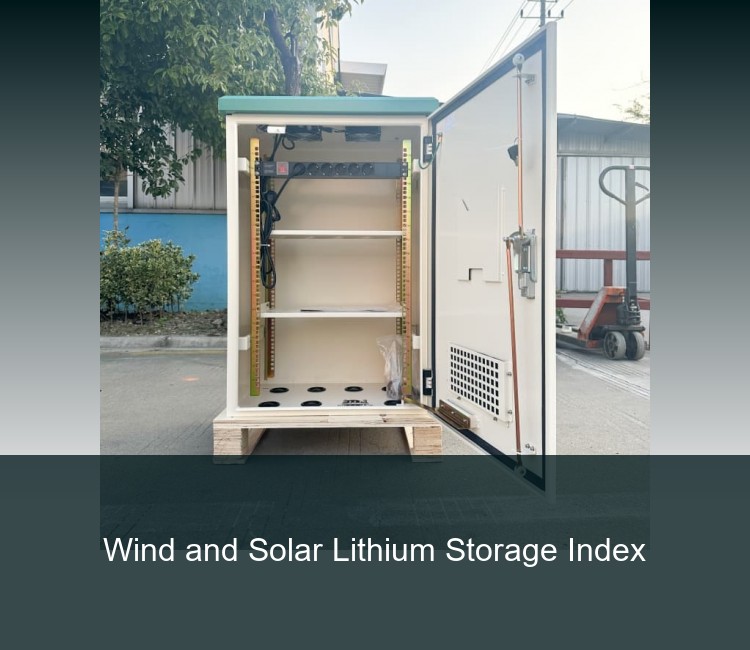 Wind and Solar Lithium Storage Index