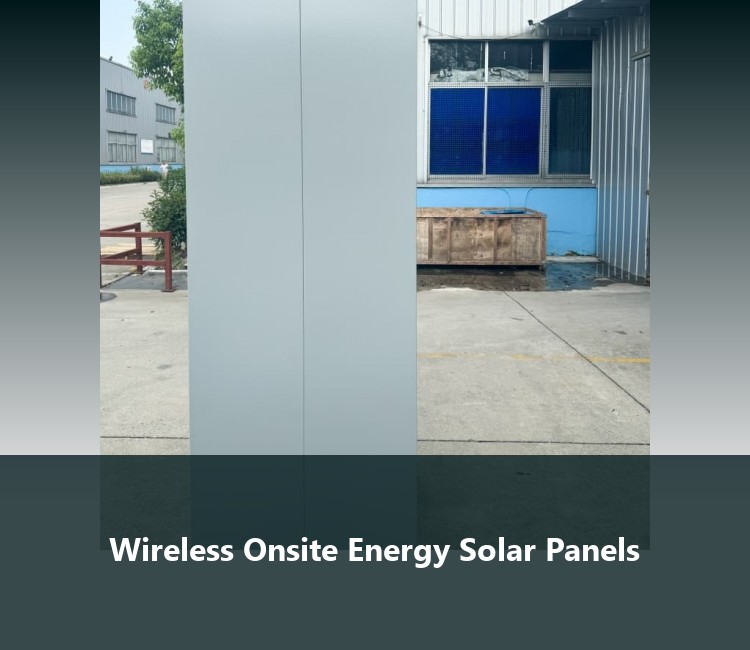 Wireless Onsite Energy Solar Panels