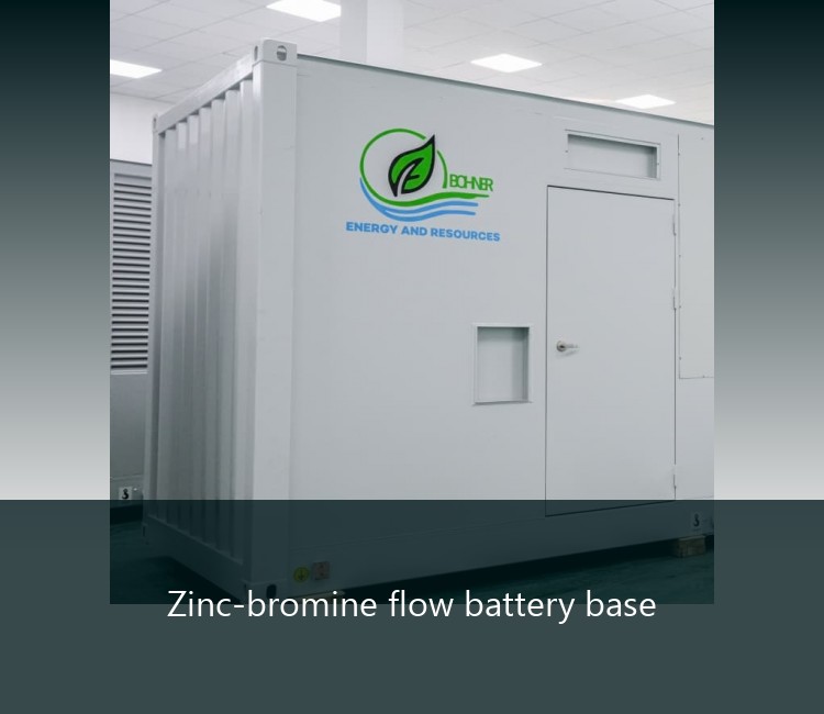 Zinc-bromine flow battery base